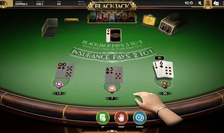 Khám Phá Blackjack Tại Xin88: Trò Chơi Game Bài Đỉnh Cao 2 Bàn chơi Blackjack tại Xin88